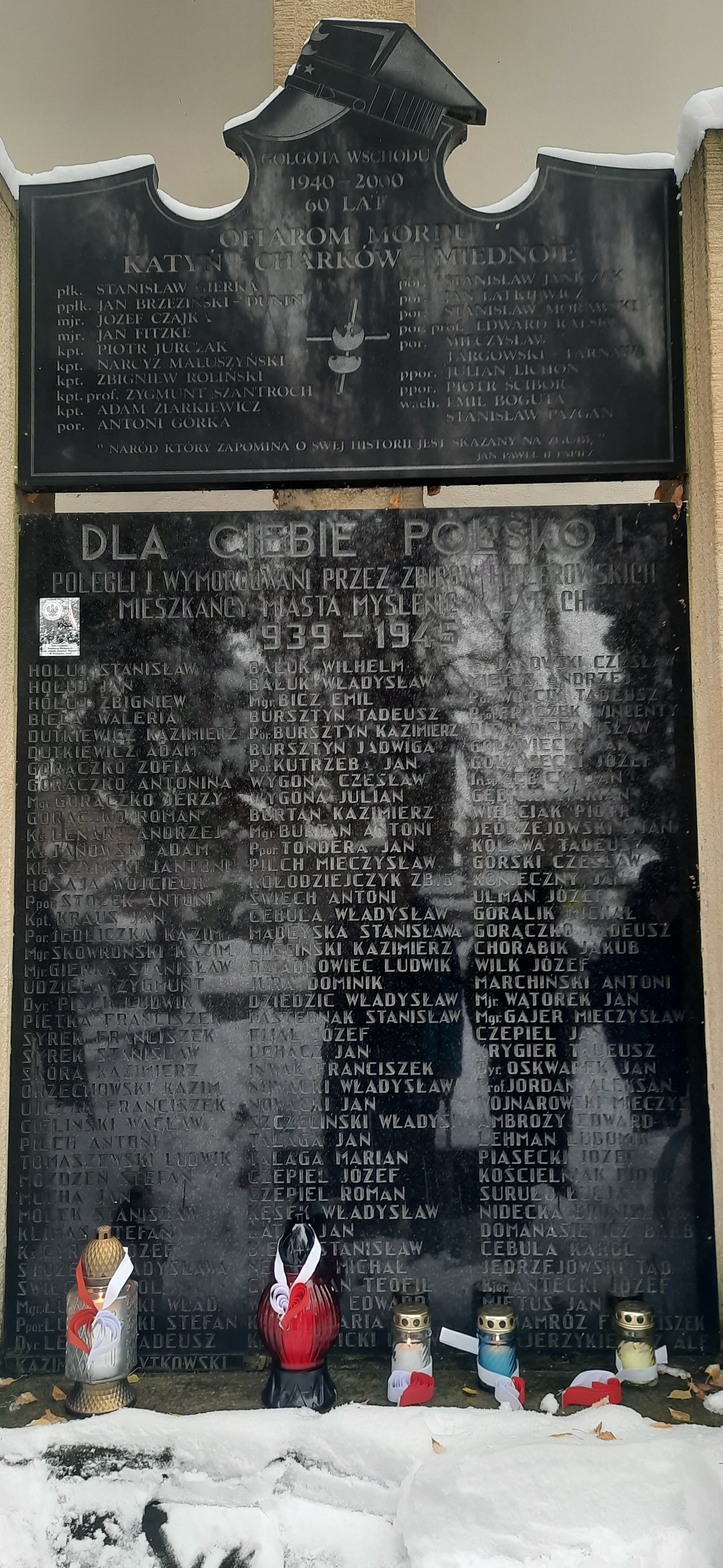 Symboliczna tablica Golgota Wchodu