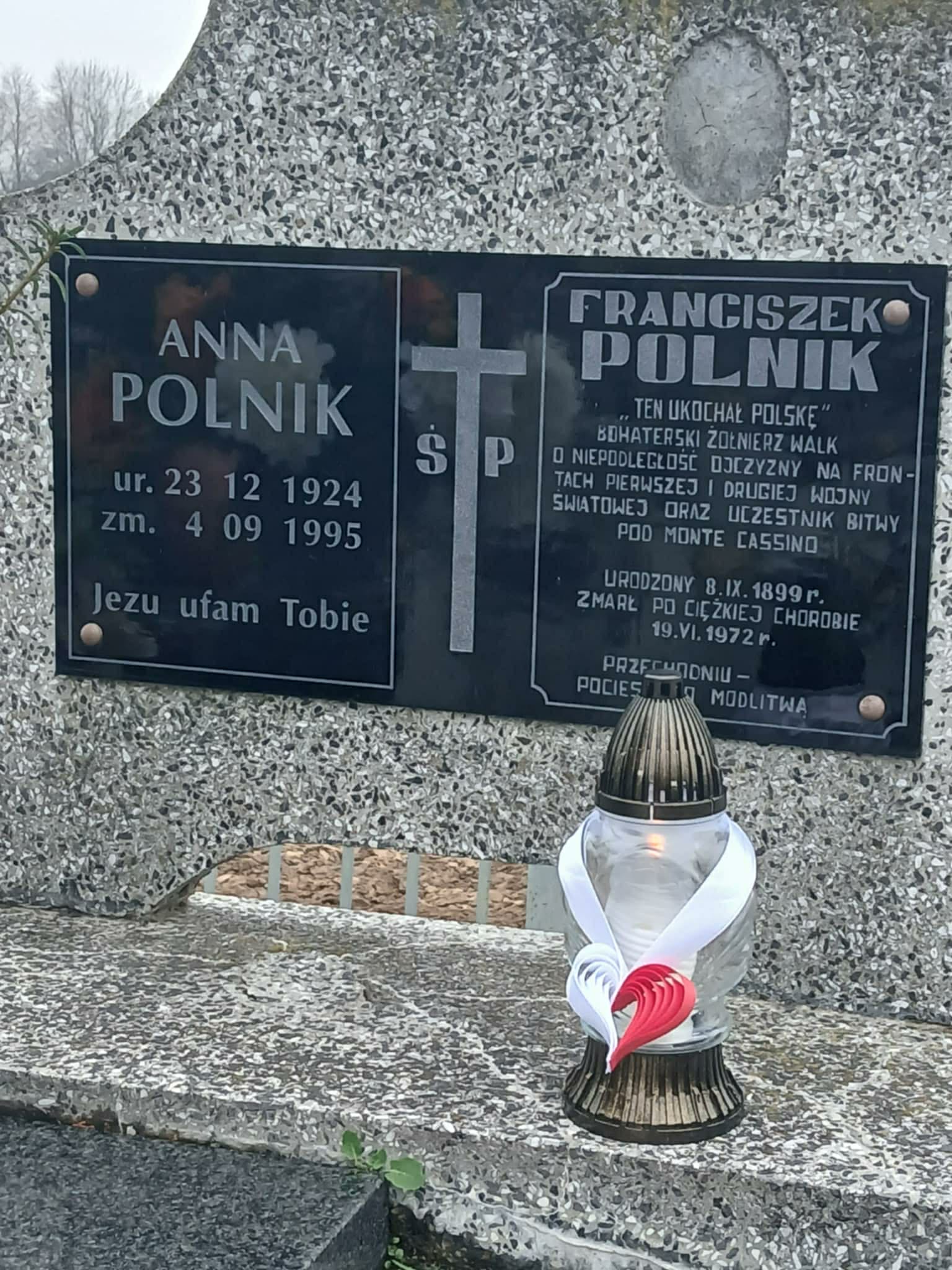 Grób Franciszka Polnika