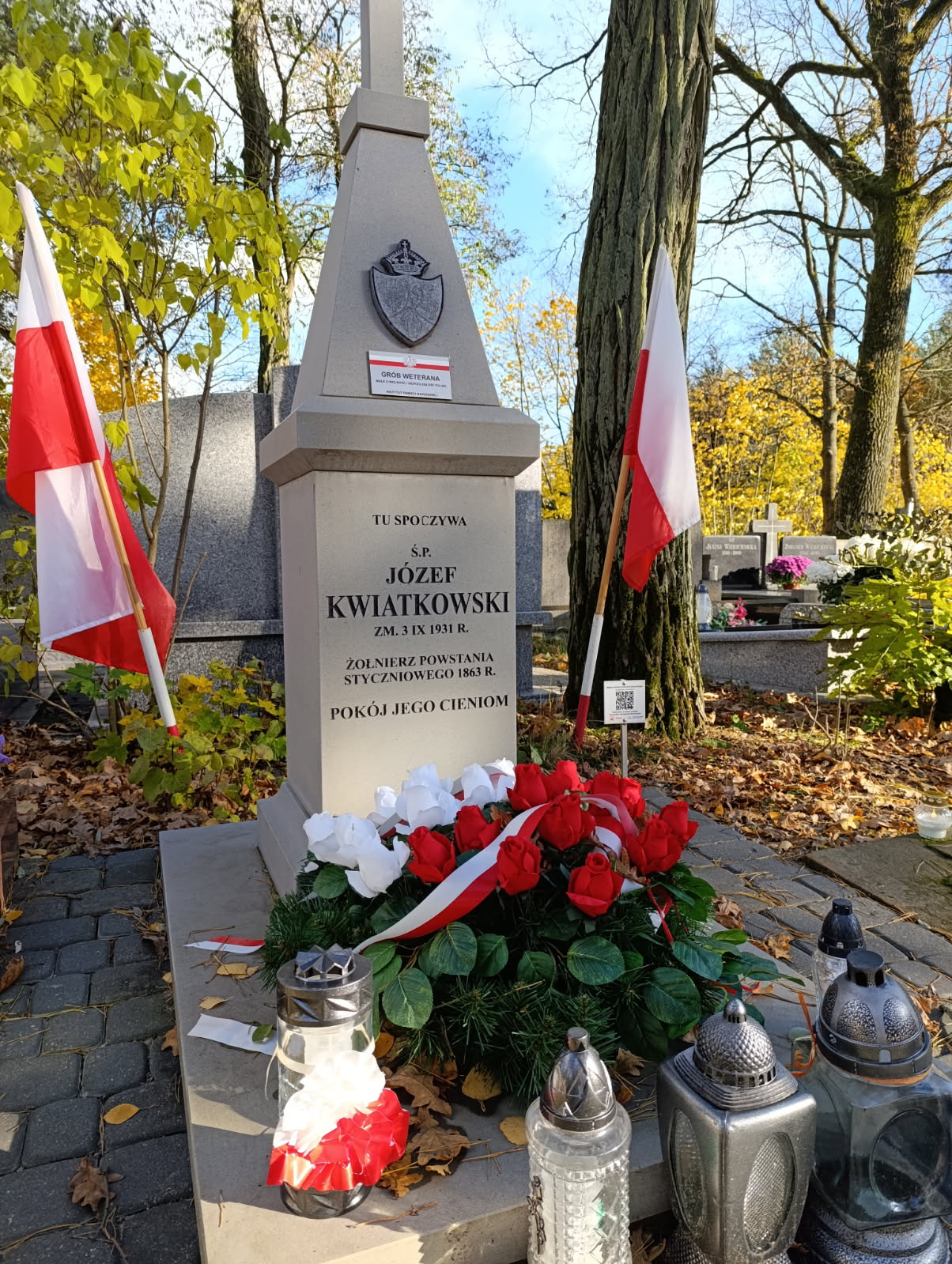 Grób weterana