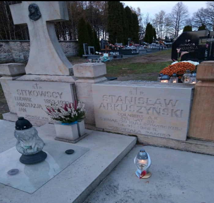 Grób S. Arkuszyńskiego