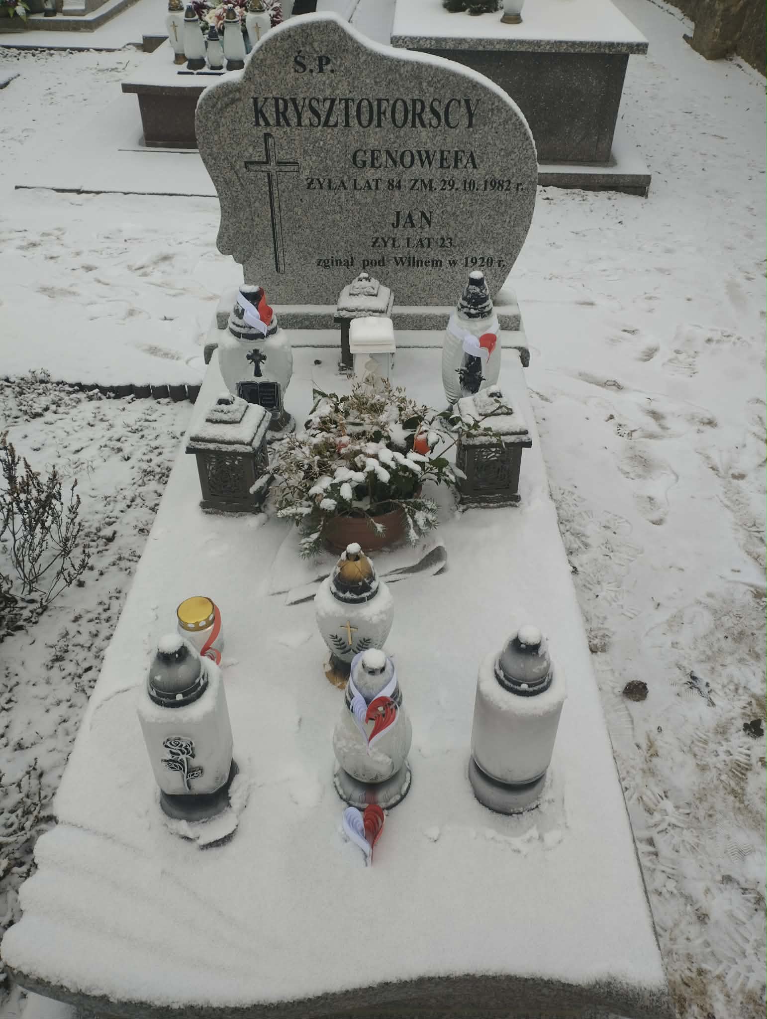 symboliczny grób Jana Krysztoforskiego
