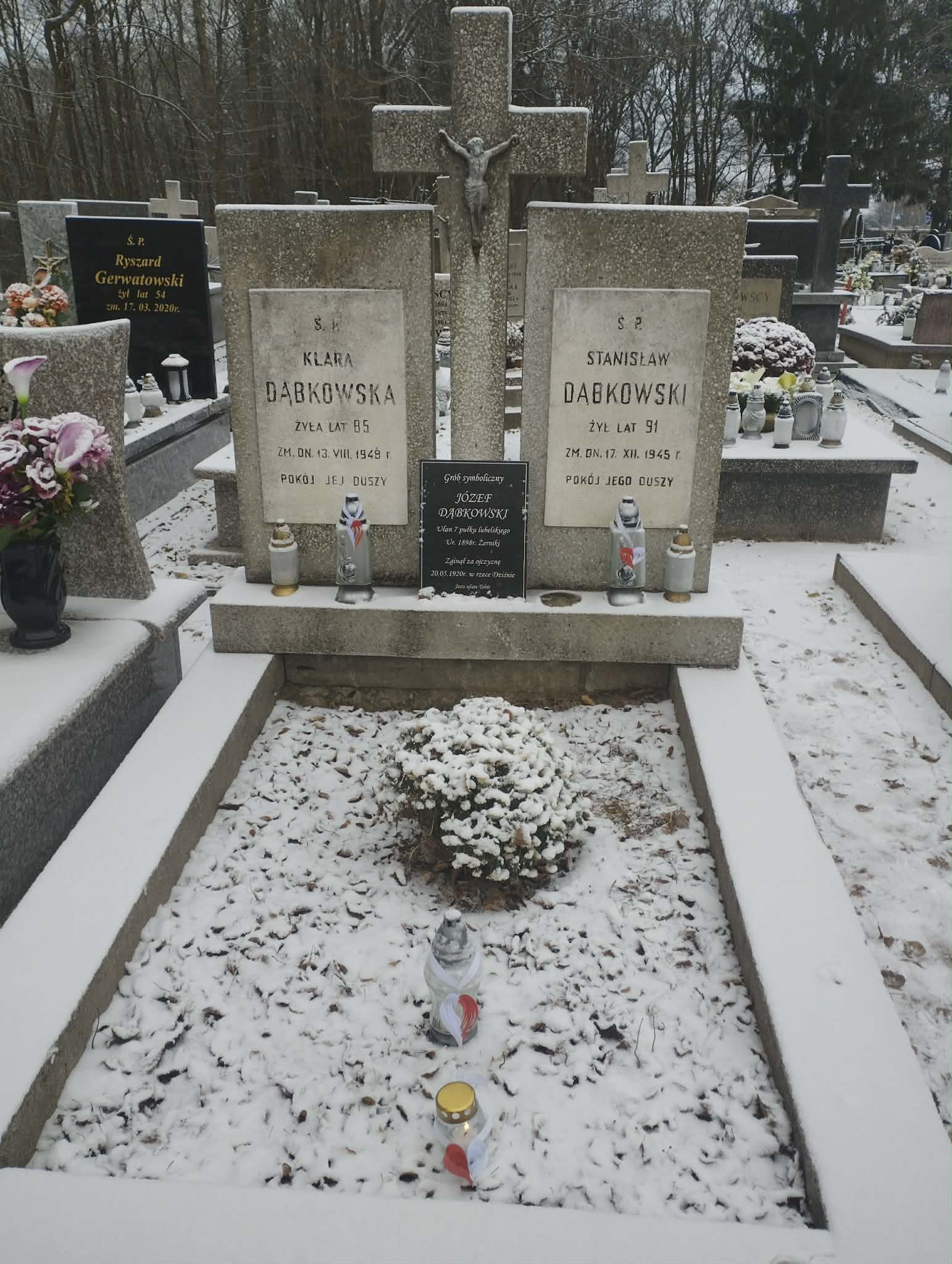 symboliczny grób Jana Krysztoforskiego