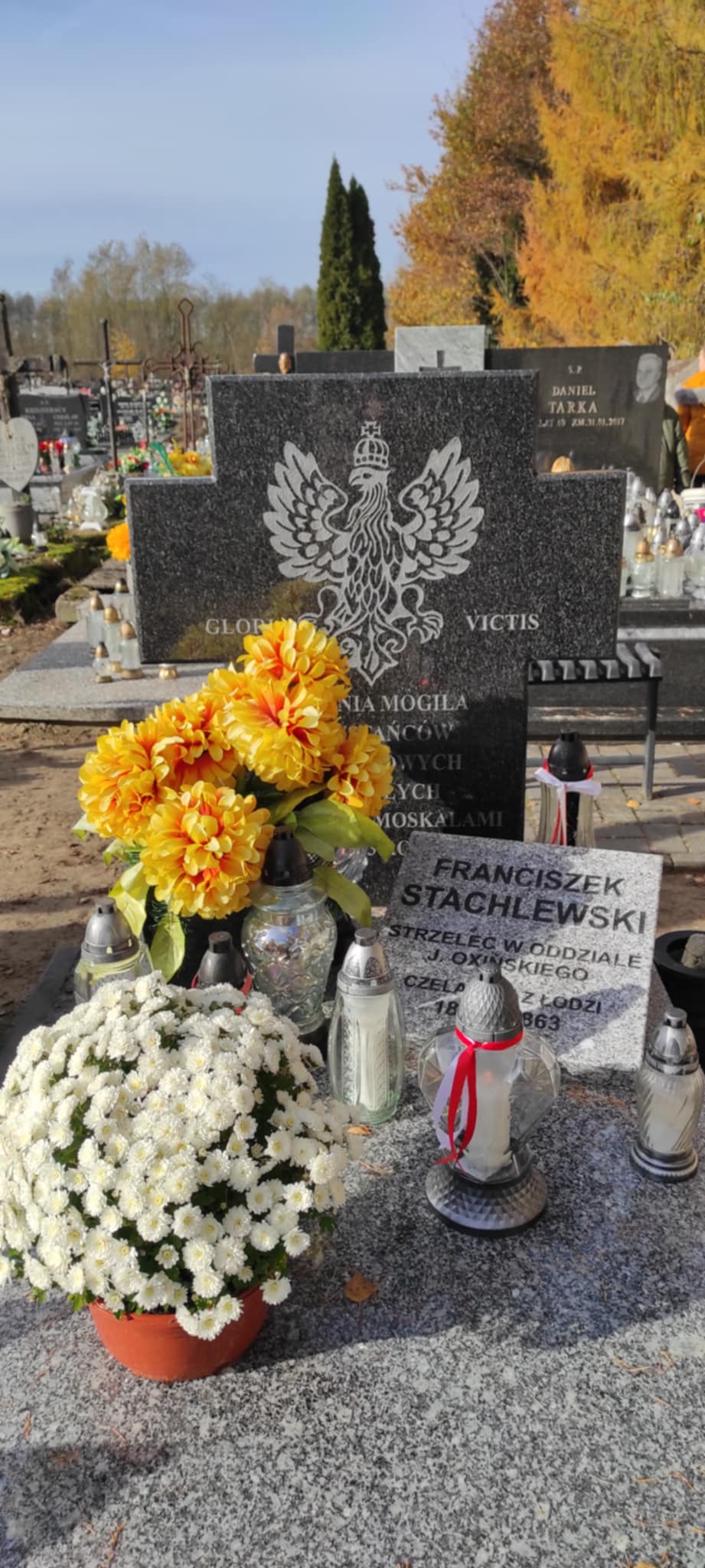 Gloria Victis Bratnia Mogiła Powstańców Styczniowych poległych w walce z Moskalami w 1863